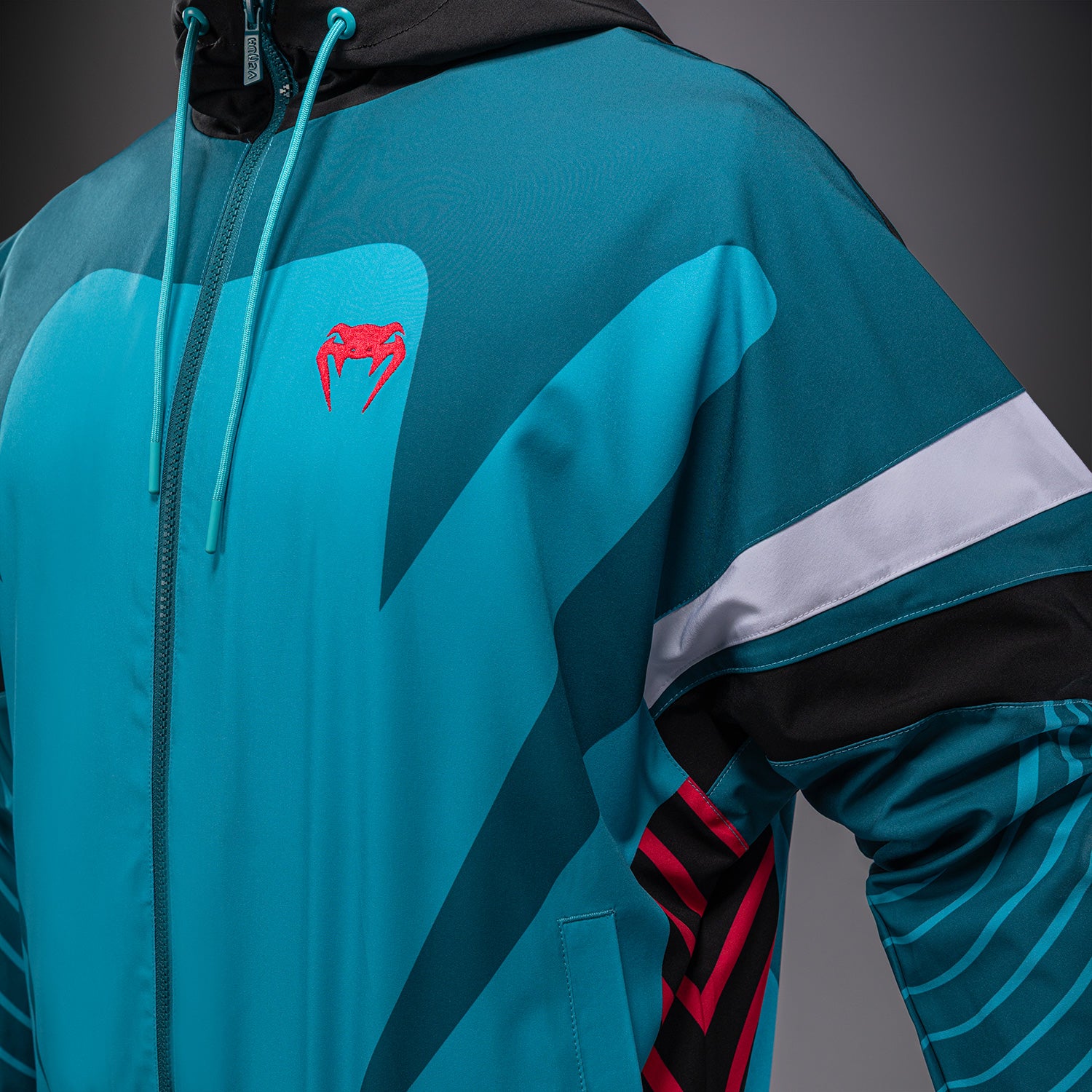 Venum Attack 90 Track Jacket - Miami Blue - Venum product
