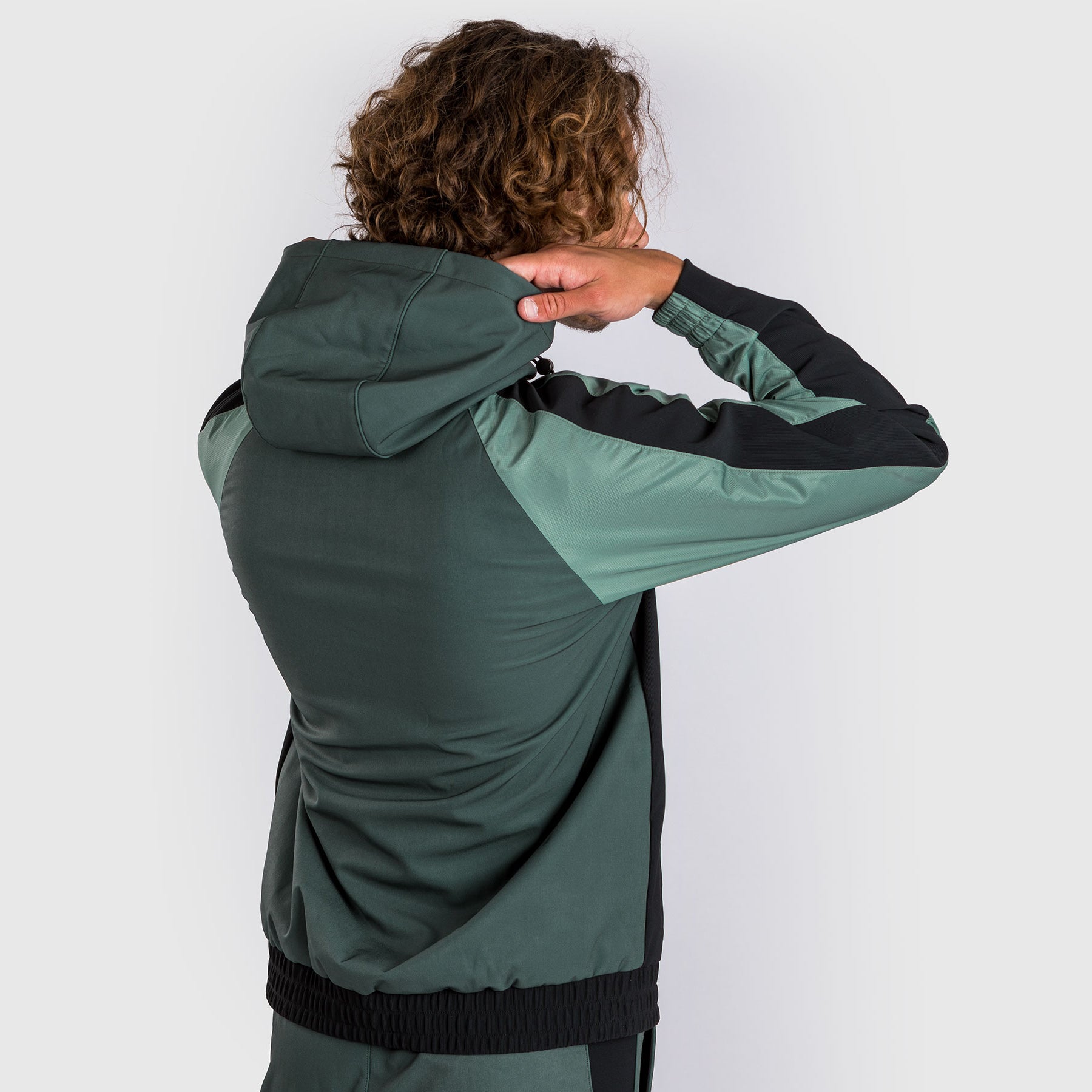 Venum Laser 3.0 Track Jacket - Black/Khaki - Venum