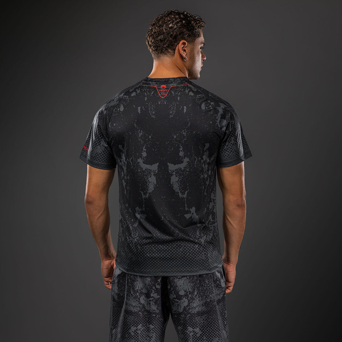 Venum x Batman Dry Tech T-Shirt - Black/Grey/Red