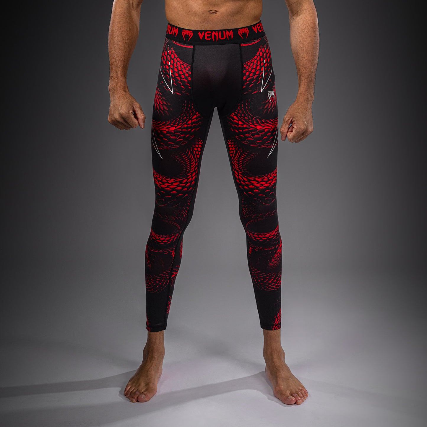 Venum Matupa Spats - Black/Red/Silver
