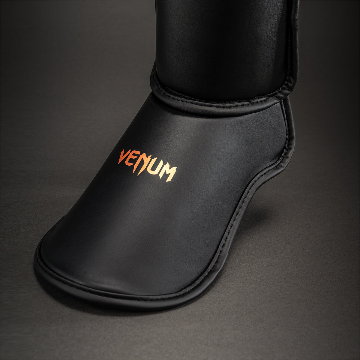Venum Contender 1.5 Shin Guards - Black/Copper  product-type_Shin guards Venum