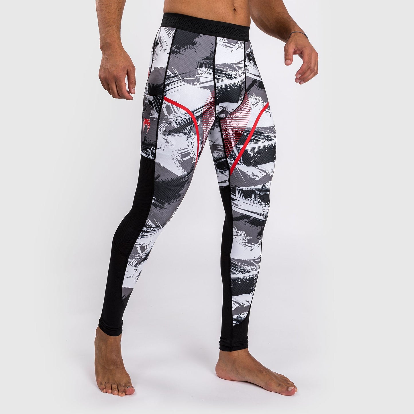 Venum Electron 3.0 Spats - Grey/Red