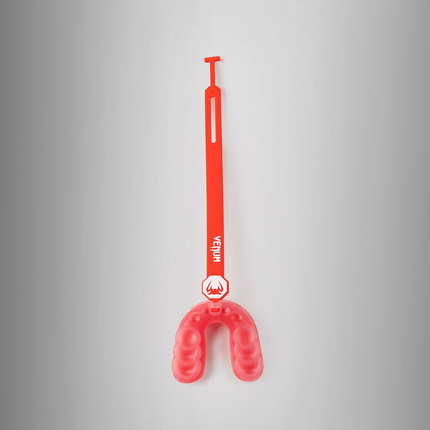 Venum Challenger Mouthguard - Strap/Straples - Red Transparent