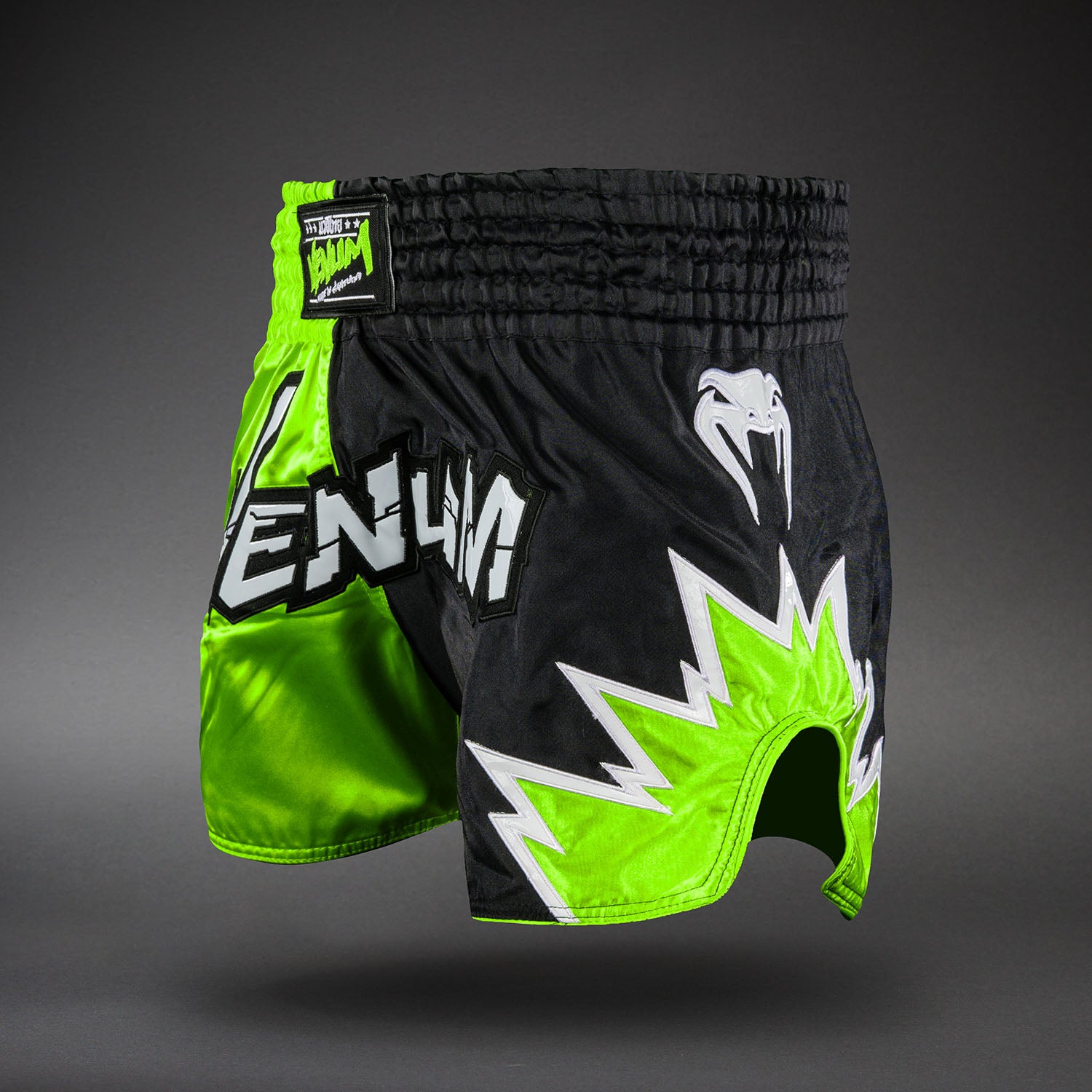 Venum Inferno 2.0 Muay Thai Shorts - Green/Black  product-type_Muay Thai Shorts Venum
