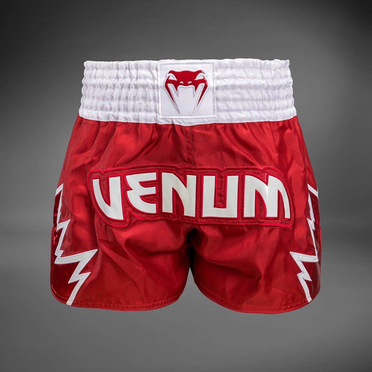 Venum Inferno Muay Thai Shorts Red/White Venum