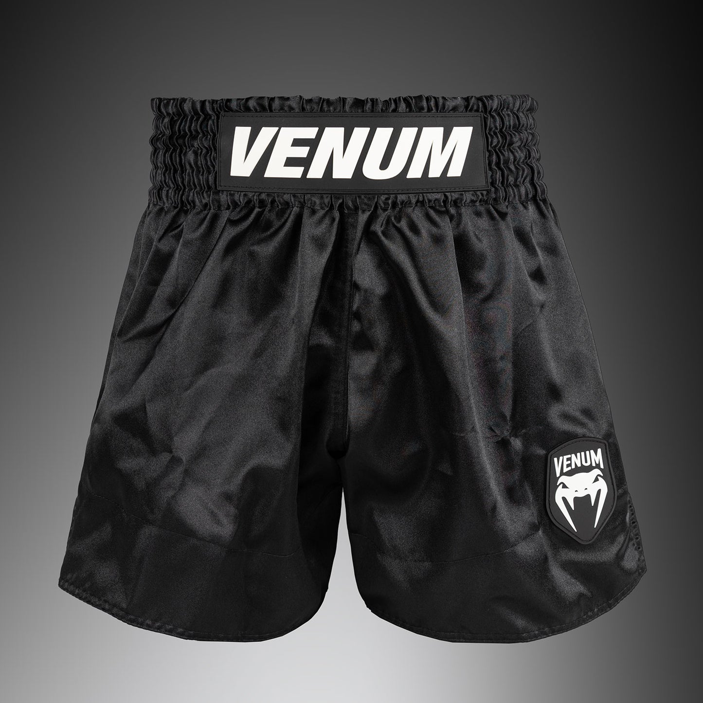 Venum Classic Evo Muay Thai Shorts - Black/White