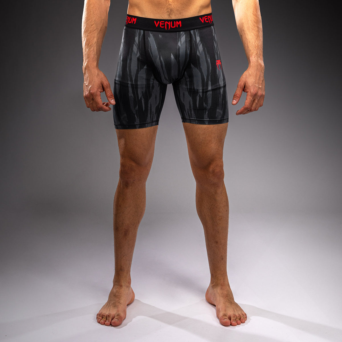 Venum Demon Vale Tudo - Black/Grey  product-type_Compression shorts Venum