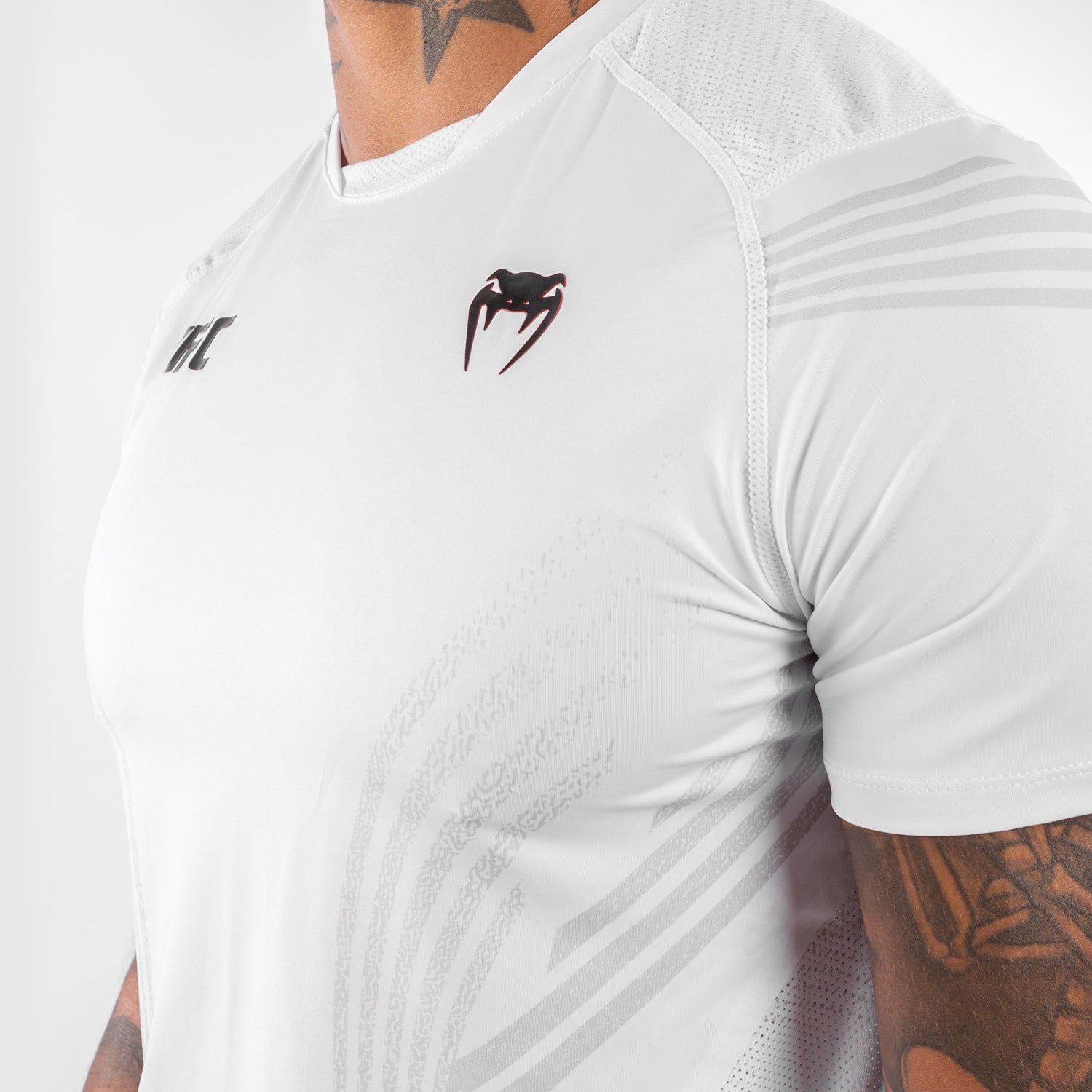 UFC Venum Personalized Authentic Fight Night Men's Walkout Jersey - White