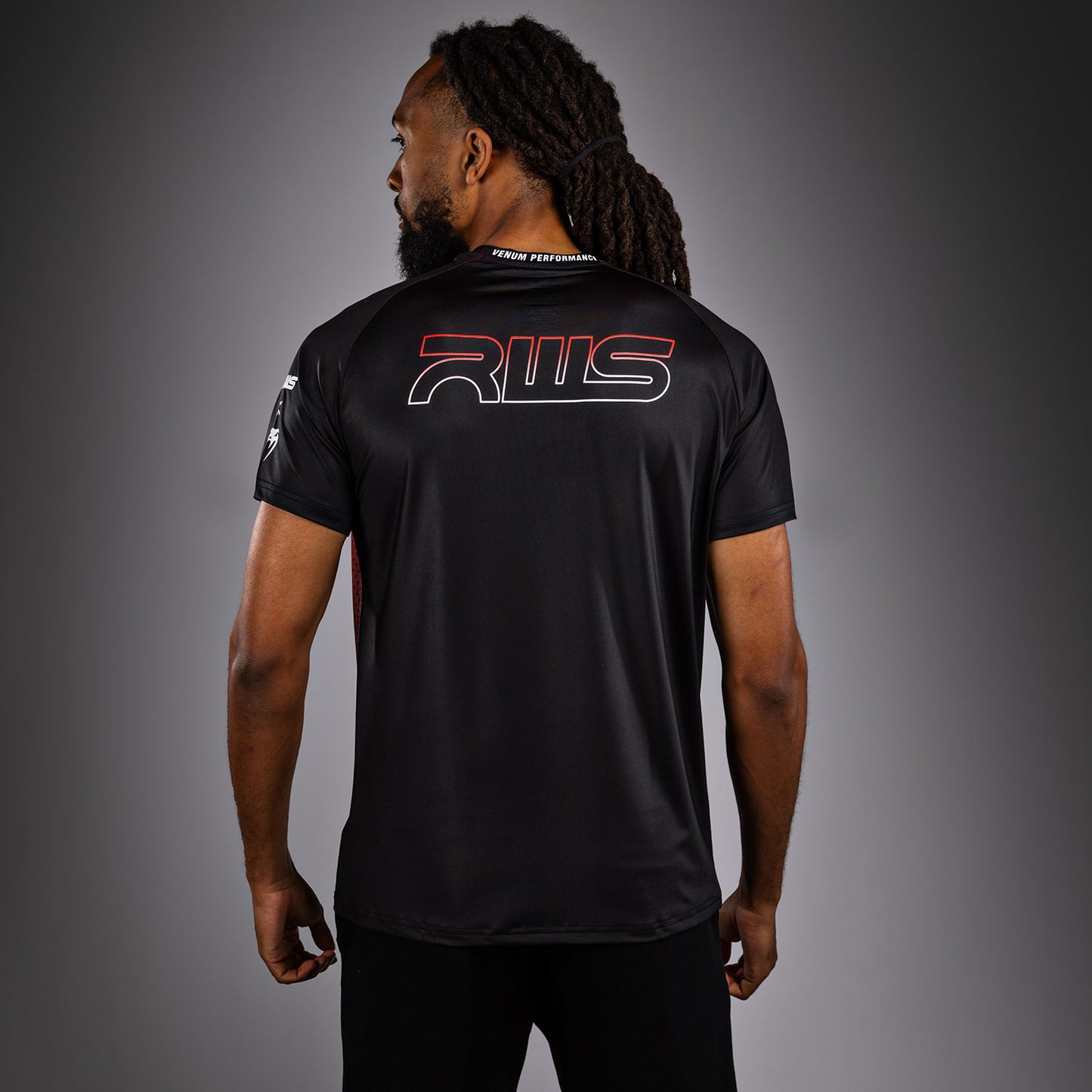 Venum x RWS 2.0 Men’s Dry-Tech T-Shirt - Black/Red