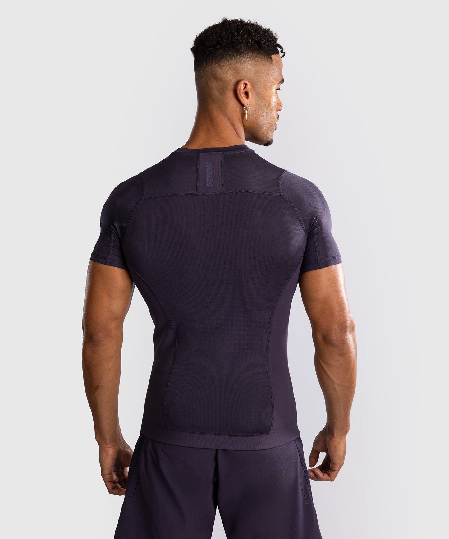 Venum G-Fit Air Men's Short Sleeve Rashguard - Deep Purple
