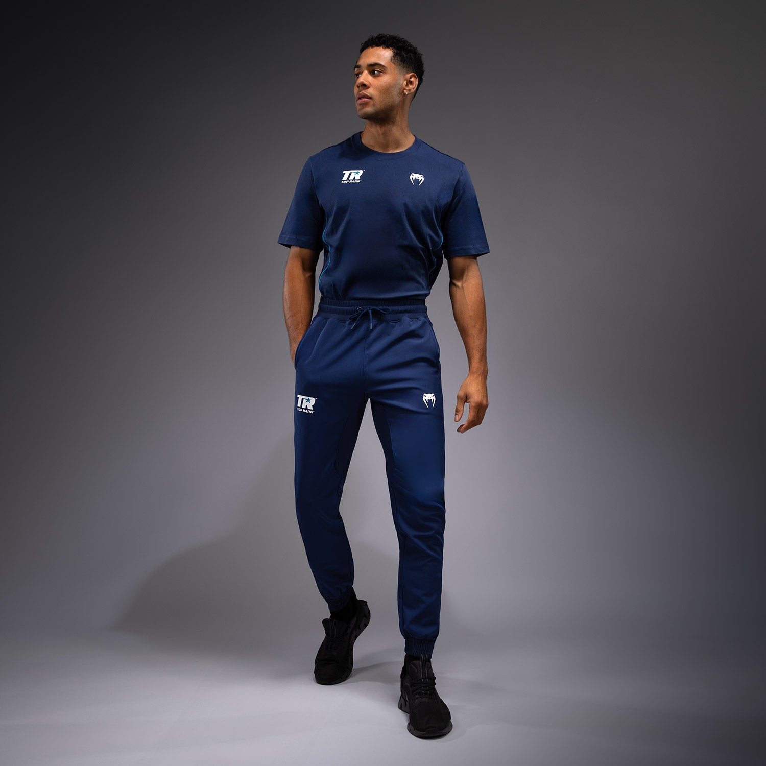 Venum x Top Rank Original Men's Performance Joggers - Navy