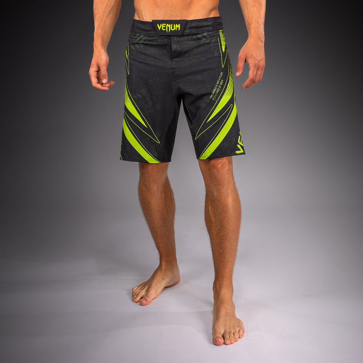 Venum Amazonia Reborn Fightshorts - Black/Green