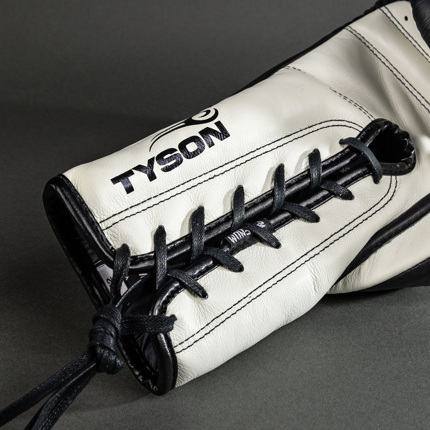 Venum Giant 2.0 Mike Tyson Pro Boxing Gloves with Laces - Deep Black/Optical White