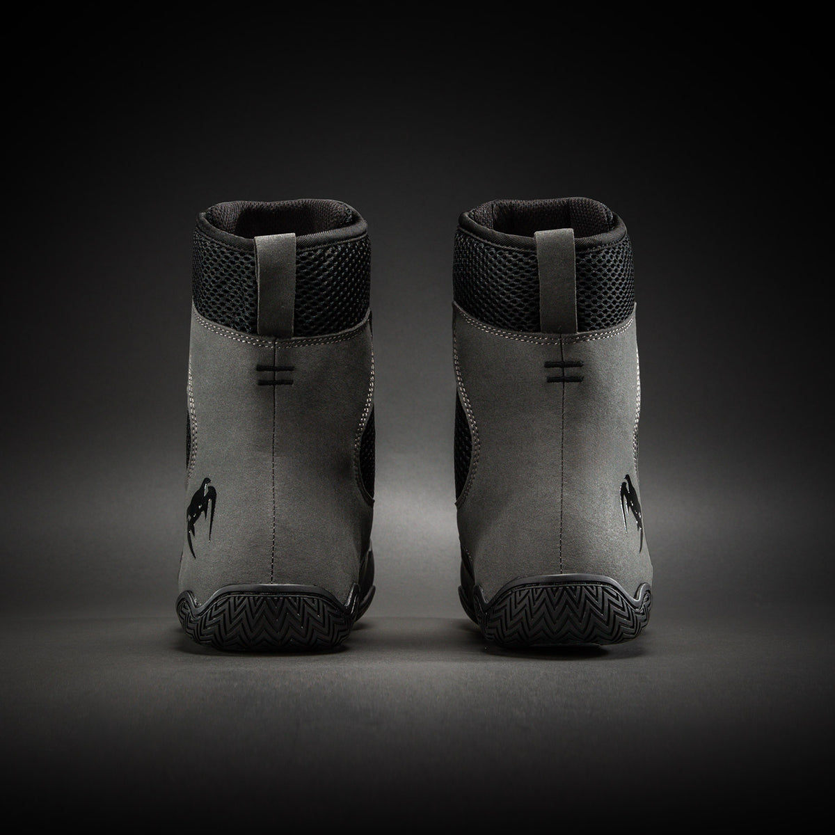 Venum Contender Boxing Shoes - Black/Grey