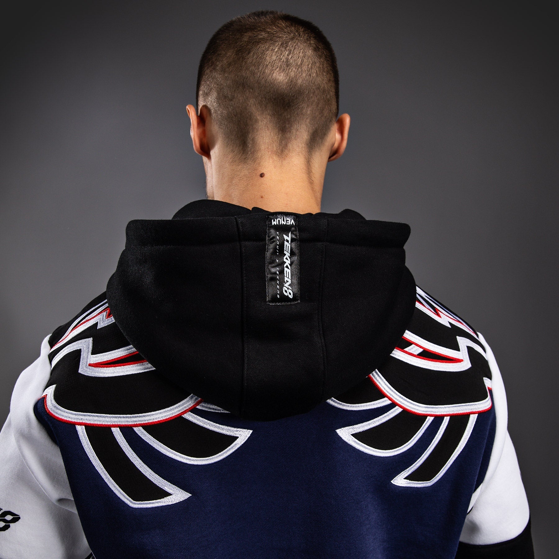 Venum x TEKKEN 8 - Jin Kazama Hoodie - Blue/Black/White - Venum