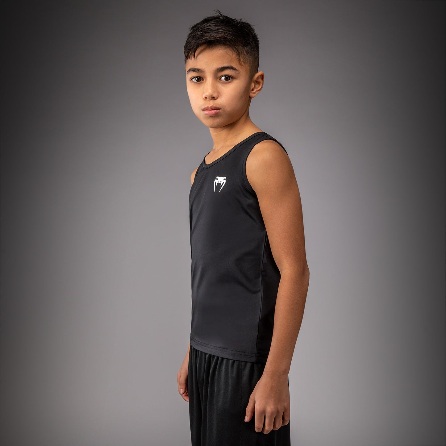 Venum Contender Youth Tank Top - Black/White