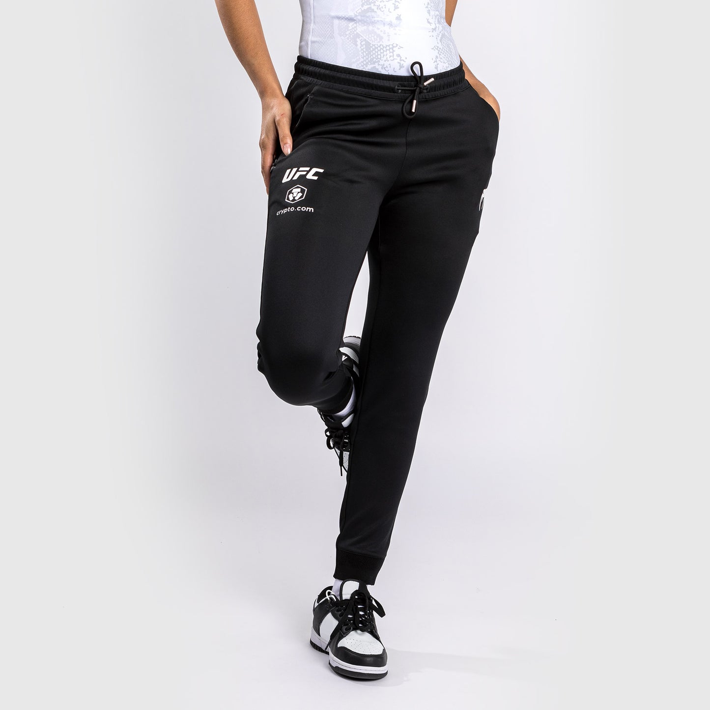 UFC Adrenaline by Venum Authentic Fight Night Women’s Walkout Pant - Black
