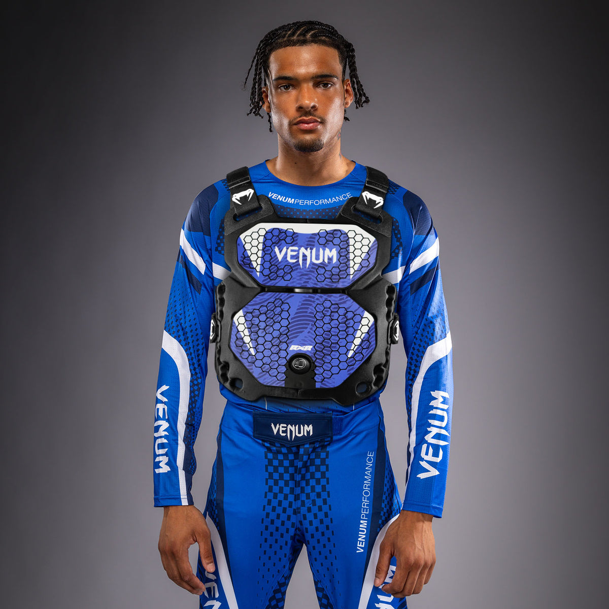 Venum x RXR R-Pro 2 Body Protector - Black/Blue  product-type_Faceplate Venum
