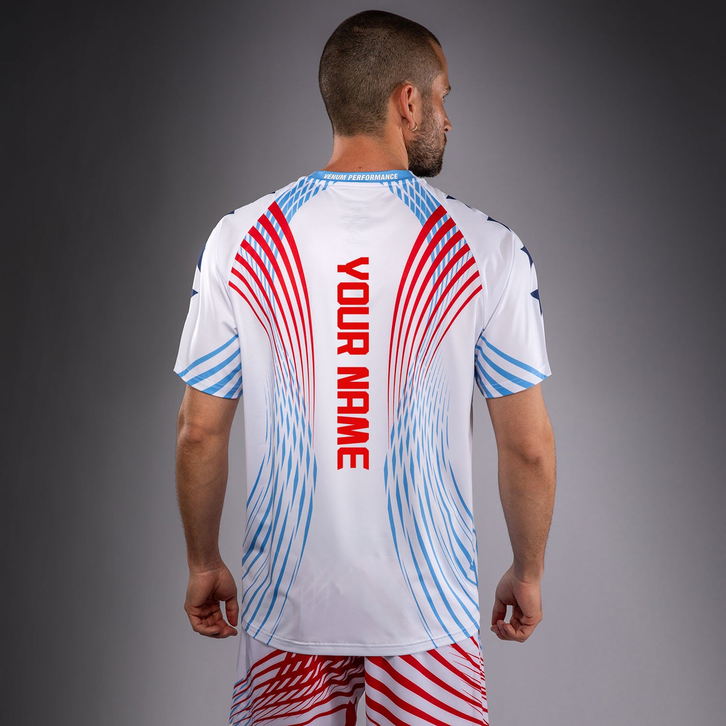 Men's Official UFC Freedom 250 by Venum White Personalized Authentic Fight Night Walkout Jersey