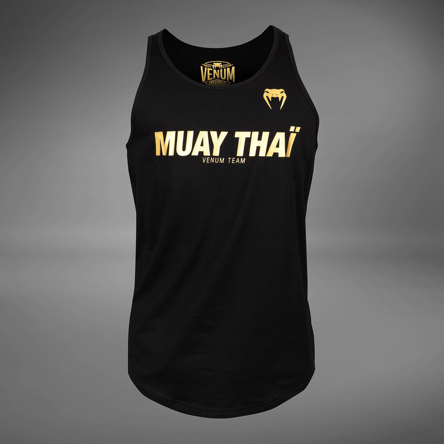 Venum Muay Thai VT Tank Top - Black/Gold