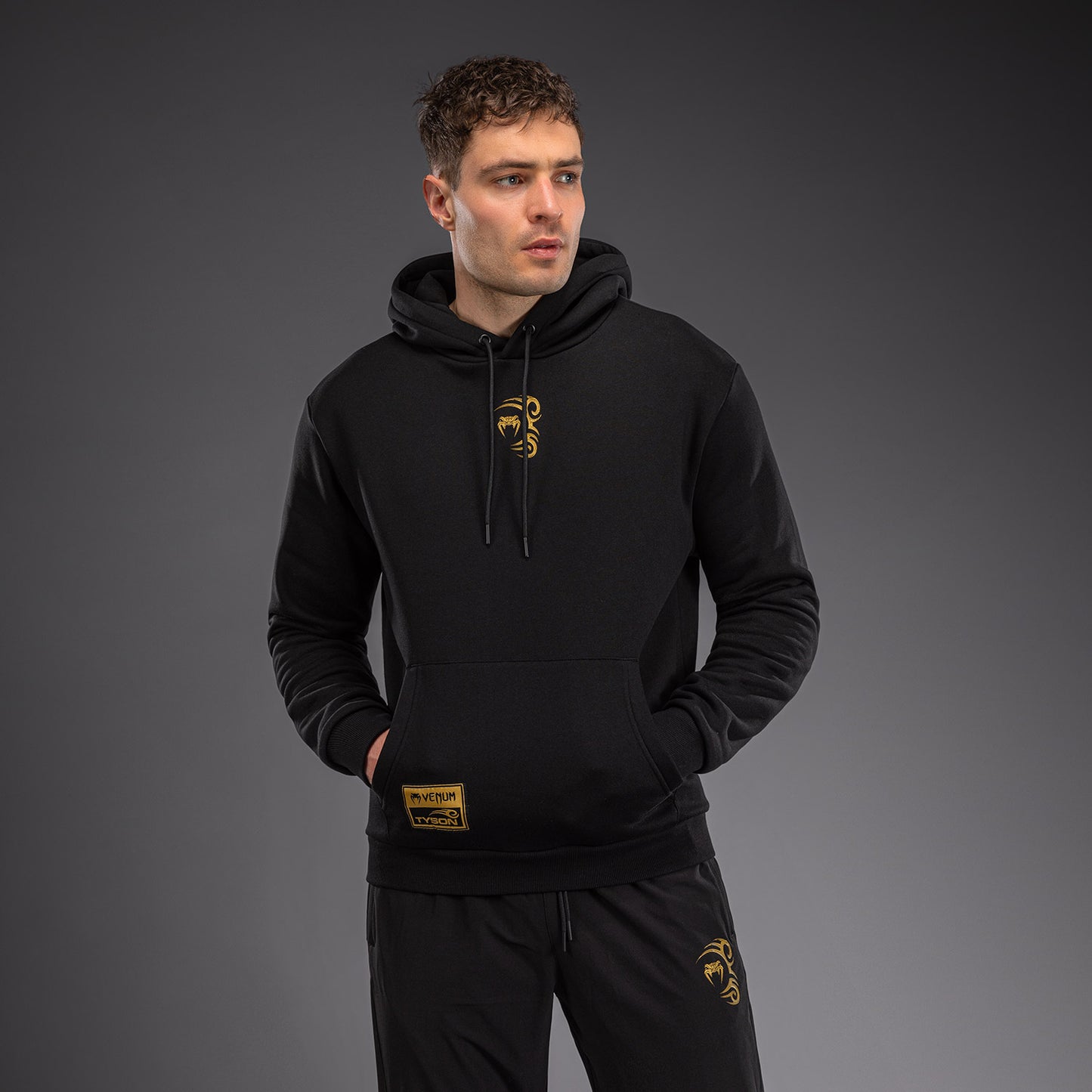 Venum x Mike Tyson Tiger Hoodie - Black/Gold