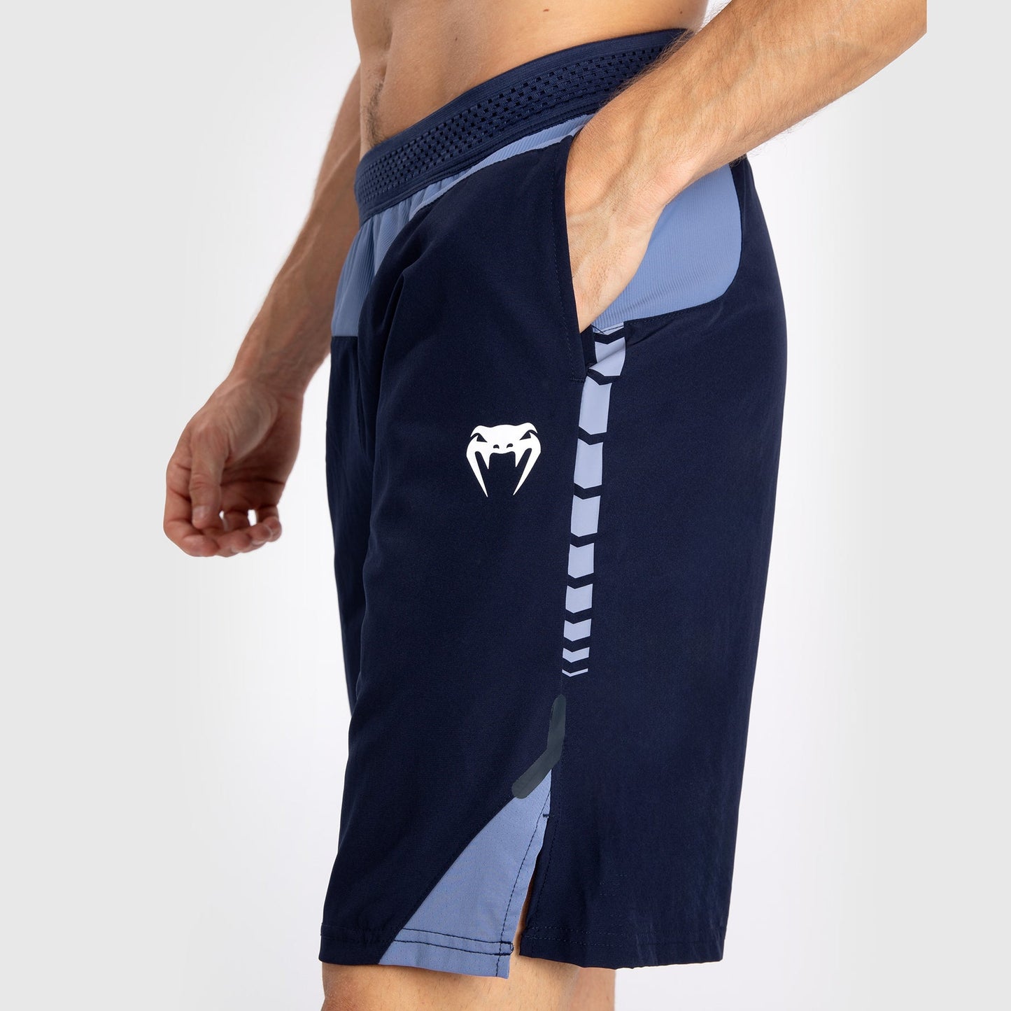 Venum Tempest Men's Training Shorts - Navy Blue/Blue