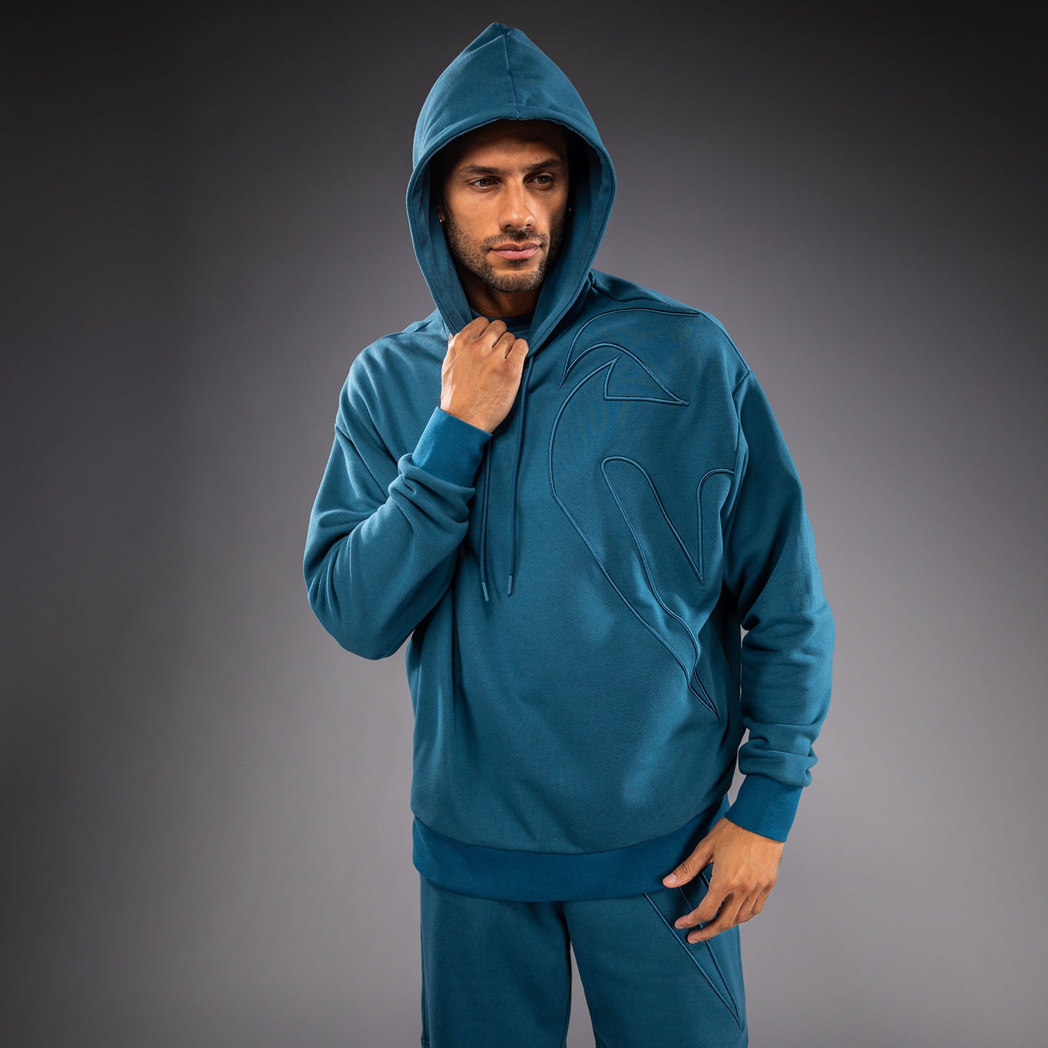 Venum Giant 3D Hoodie - Ocean Blue  product-type_Sweatshirts Venum
