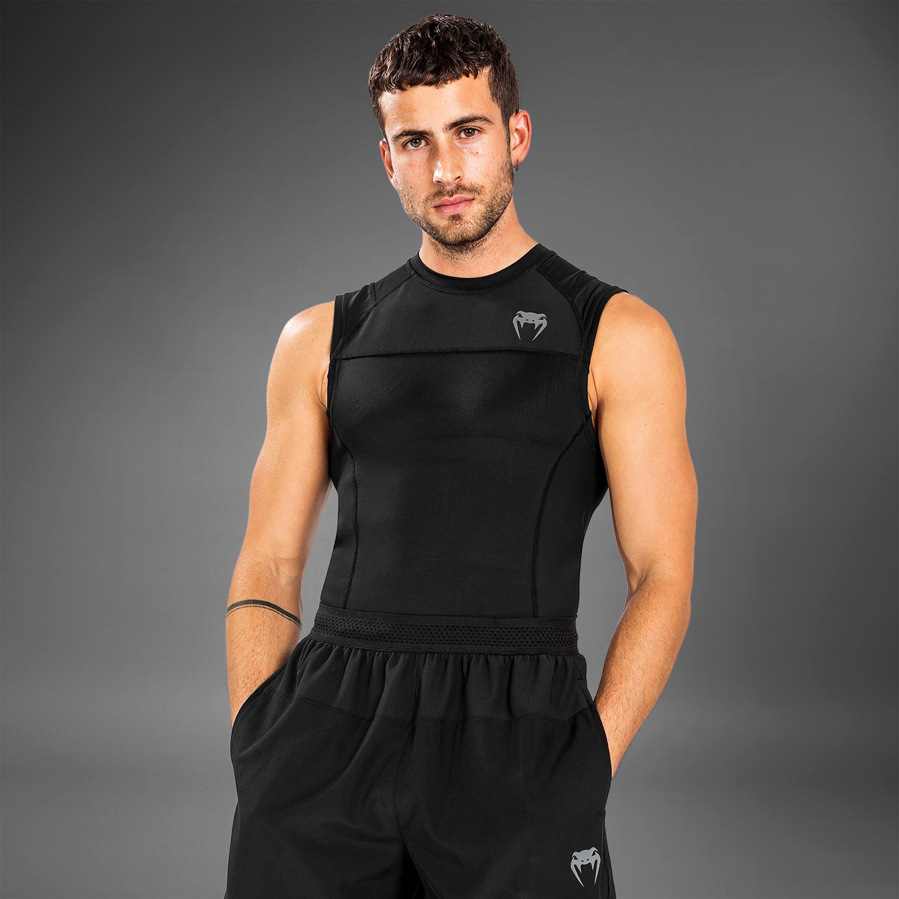 Venum G-Fit Air Rashguard Sleeveless - Black - Venum