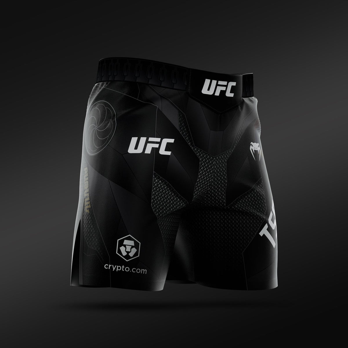 Men’s UFC Adrenaline Unrivaled by Venum Black Arman Tsarukyan Short Fit Fight Short