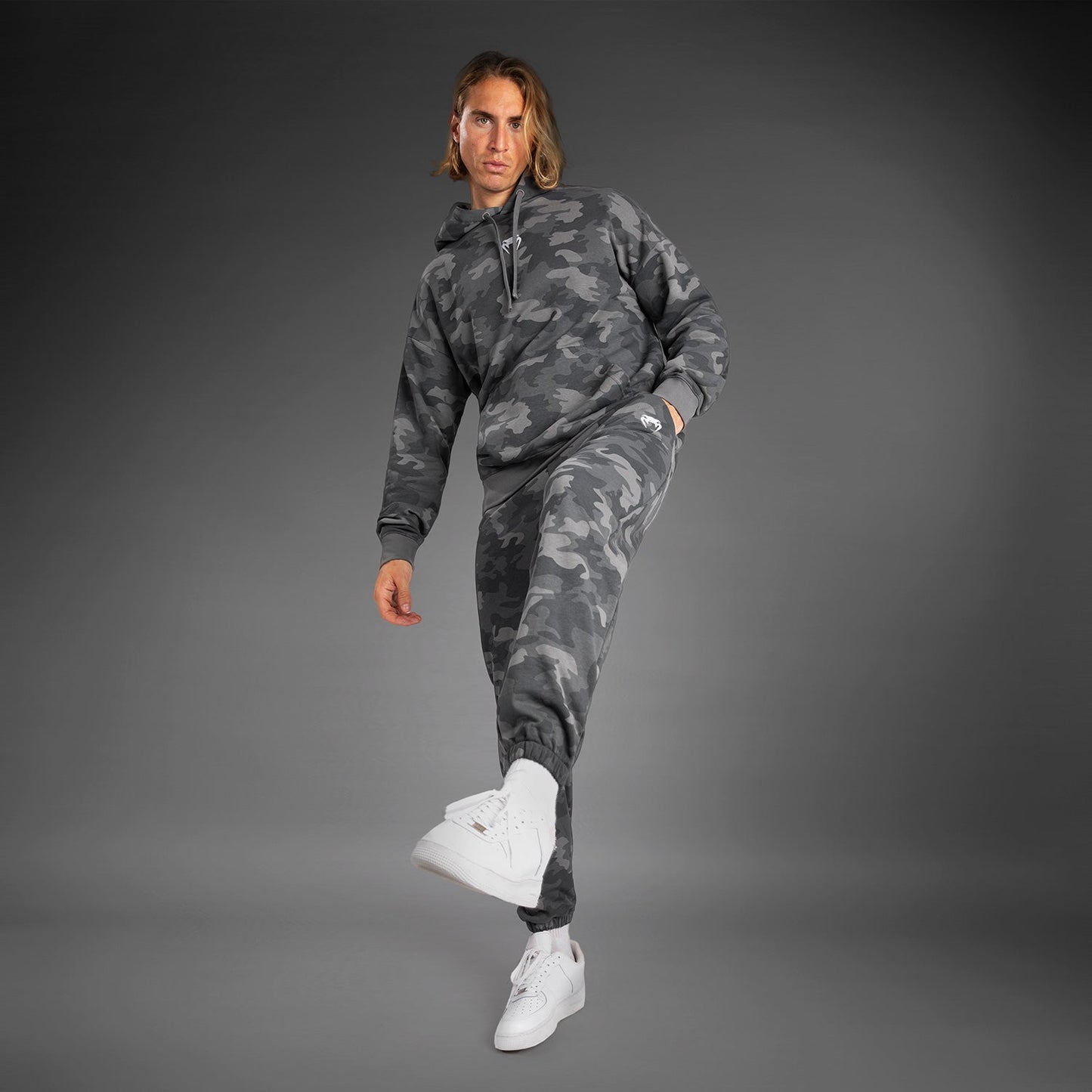 Venum Vortex XL Men's Hoodie - Anthracite Camo