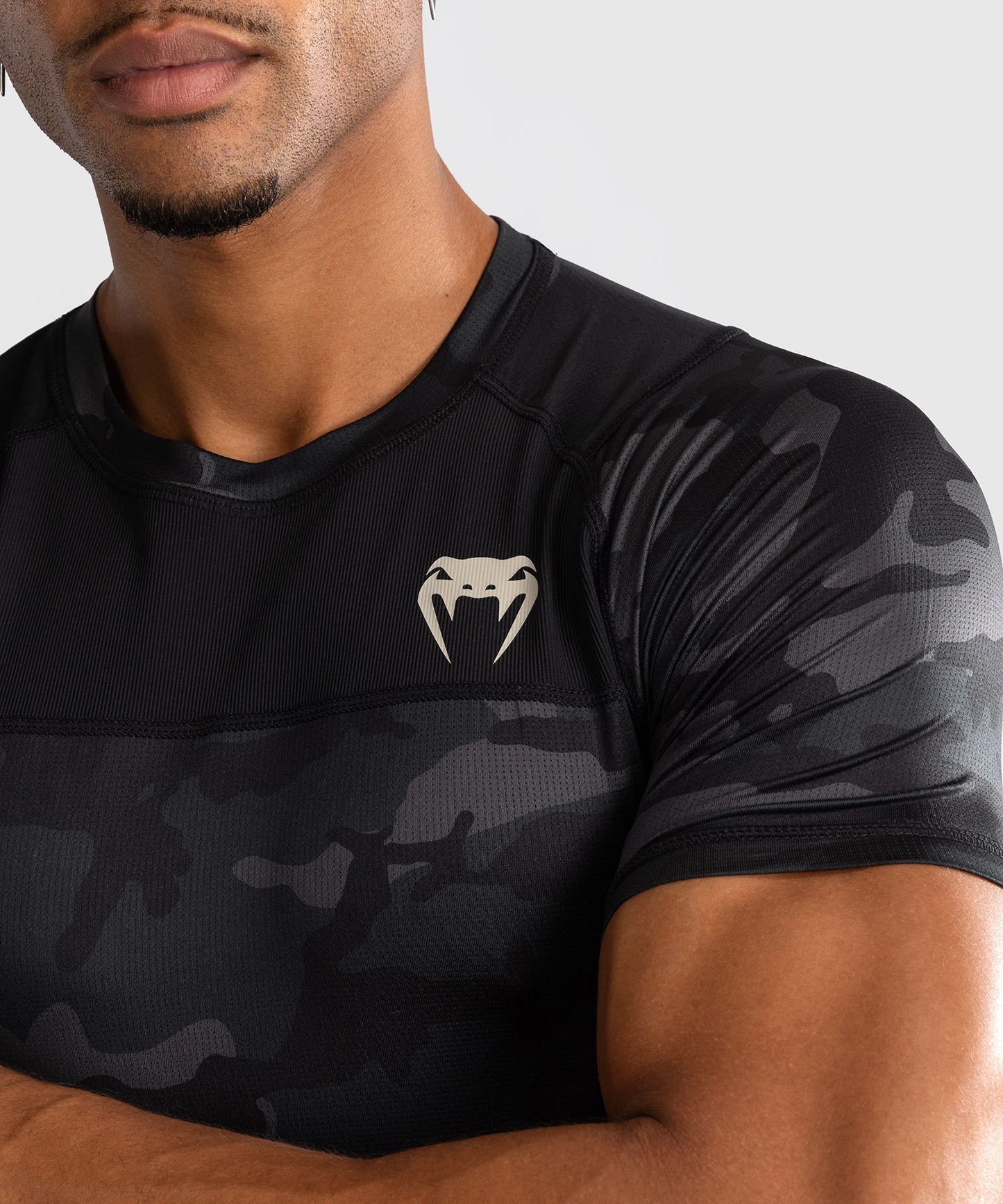Venum G-Fit Air Men's Short Sleeve Rashguard - Digital Urban Camo