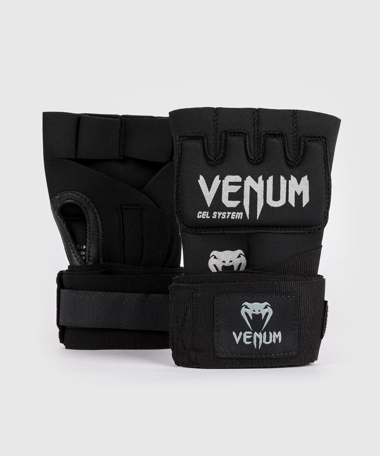 Venum Gel Kontact Quick Wraps - Black/Silver