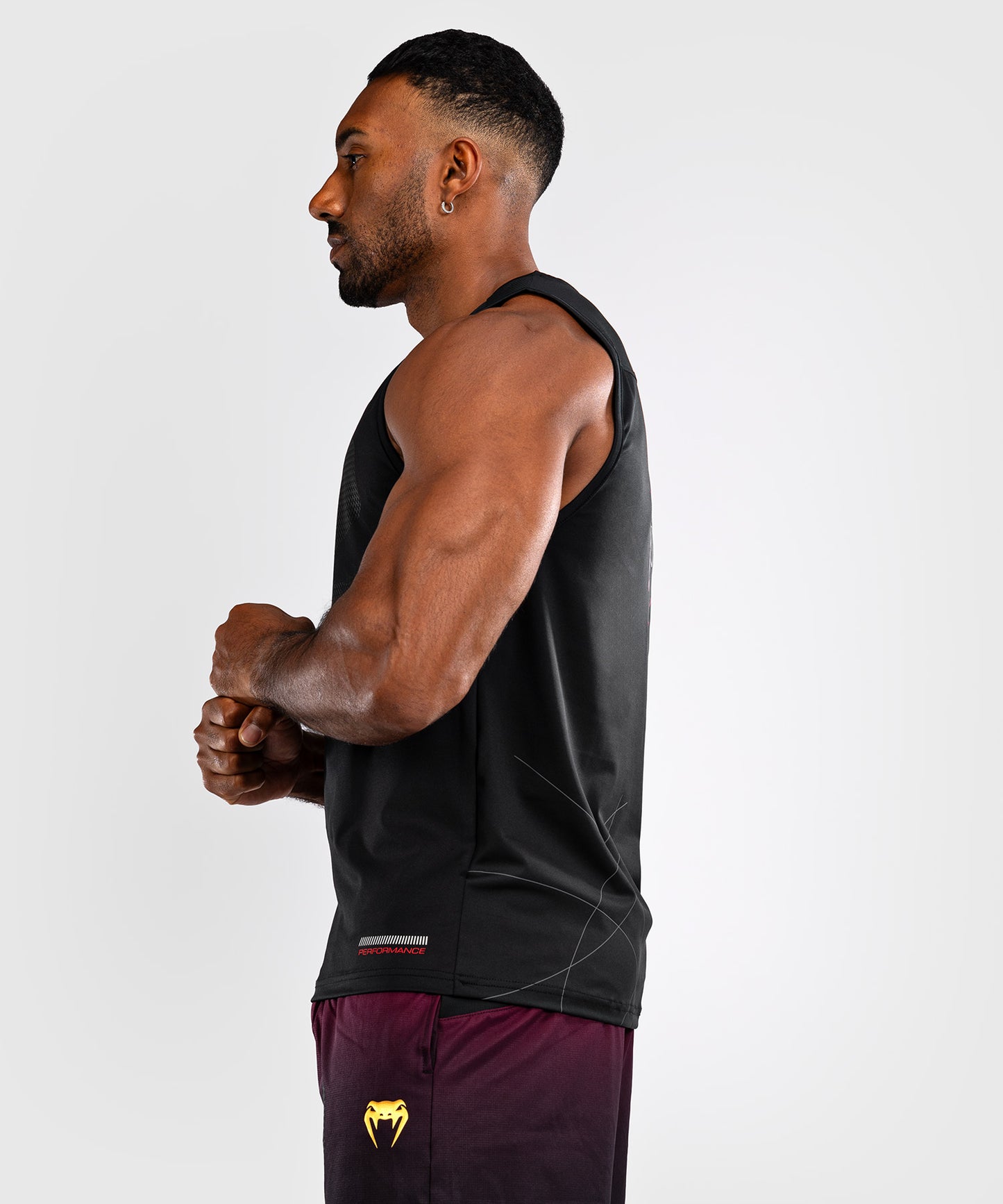 Venum Tactical XT Men's Dry-Tech Tank Top - Black/Fire Red
