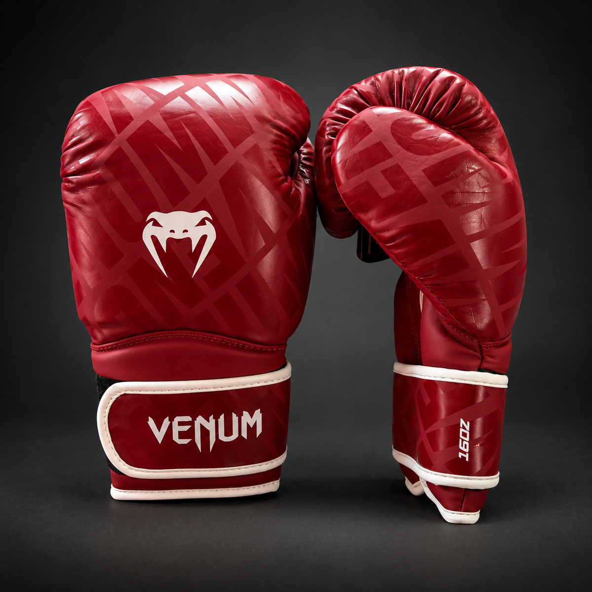 Venum Contender 1.5XT Boxing Gloves - Glossy Burgundy/White
