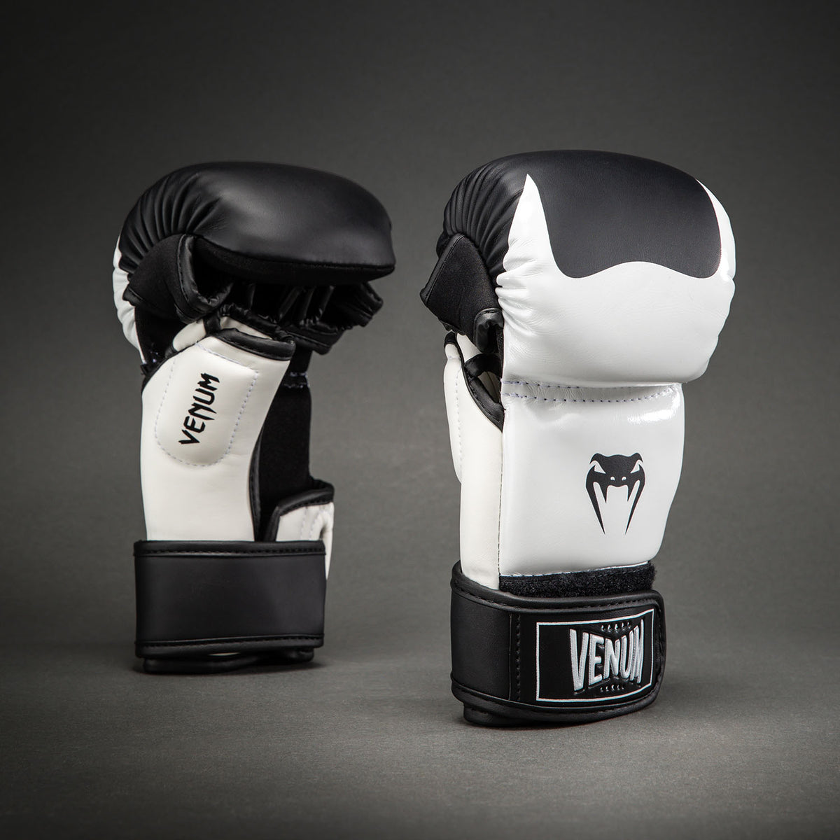 Venum Attack 2.0 Sparring Gloves - Black/White