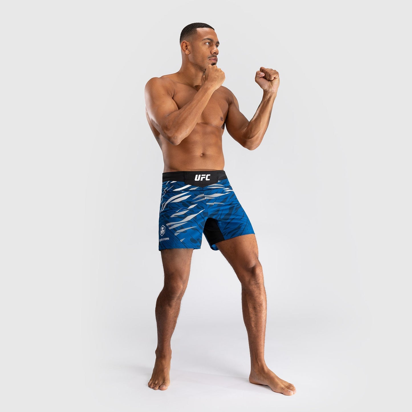 UFC Fusion by Venum Personalized Authentic Fight Night Men's Fight Short - Short Fit - Blue