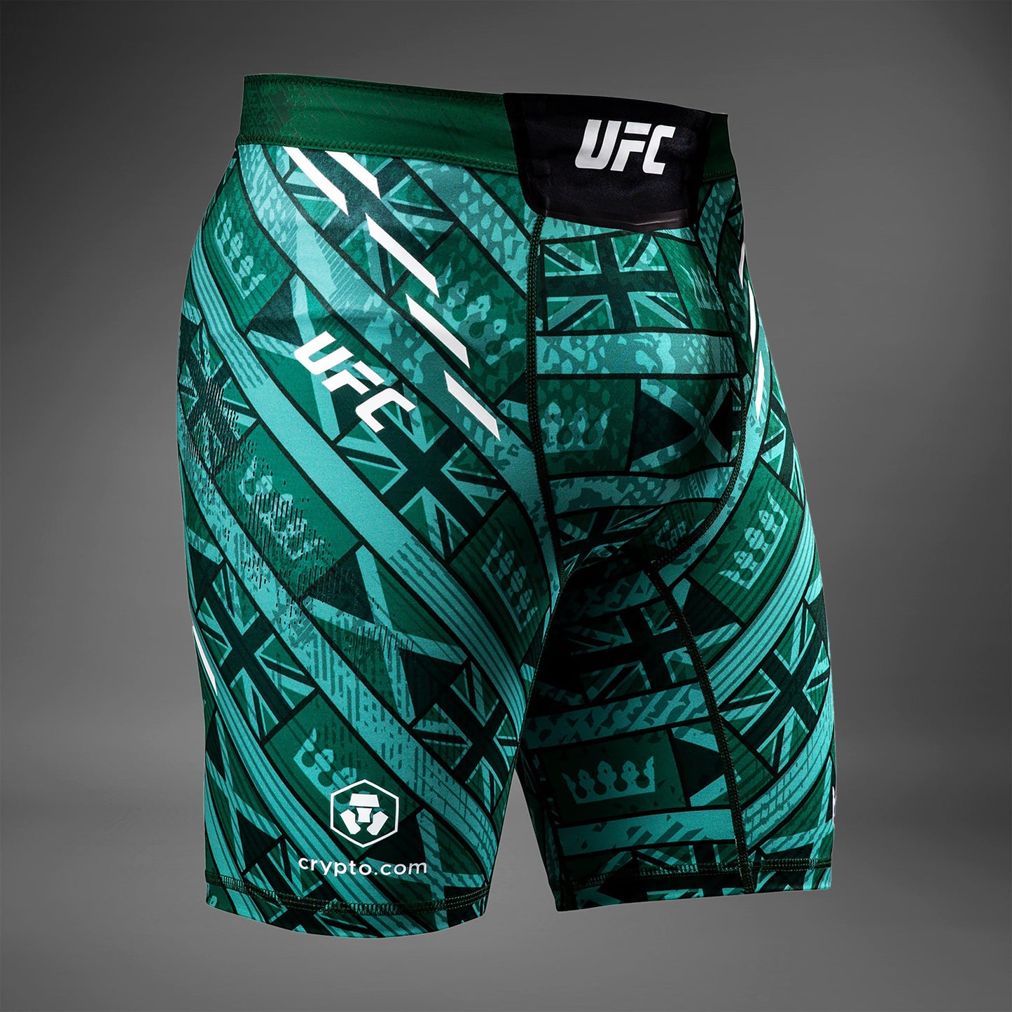 Men's UFC Unrivaled by Venum Green Leon Edwards Vale Tudo Short