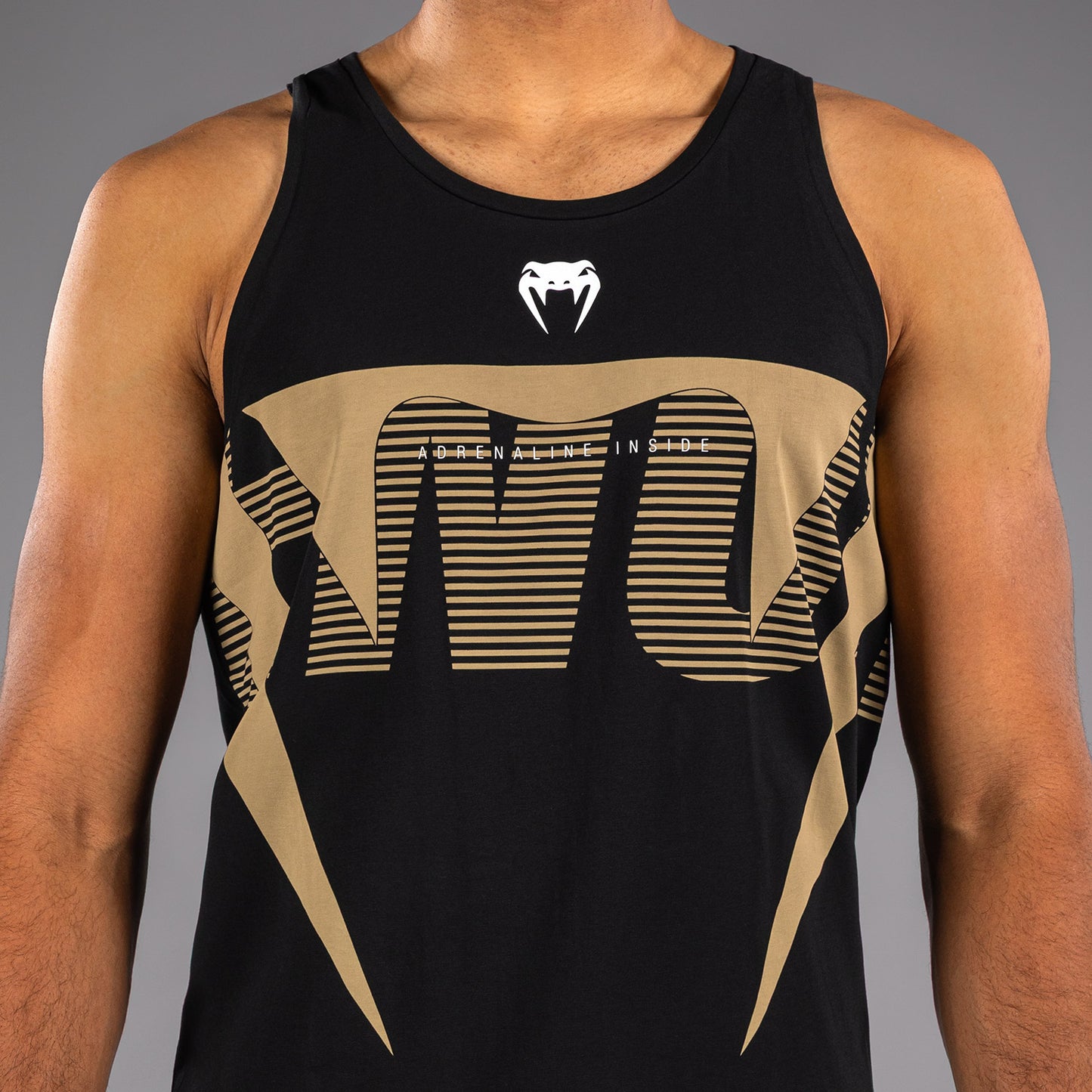 Venum Adrenaline Tank Top - Black/Sand