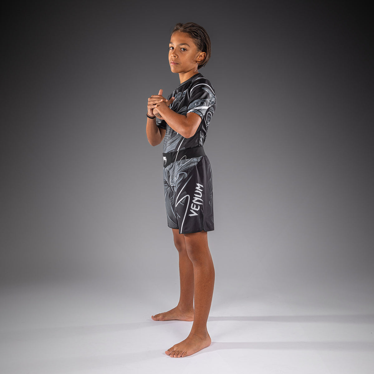 Crimson Viper 2.0 Fightshorts Black/Grey