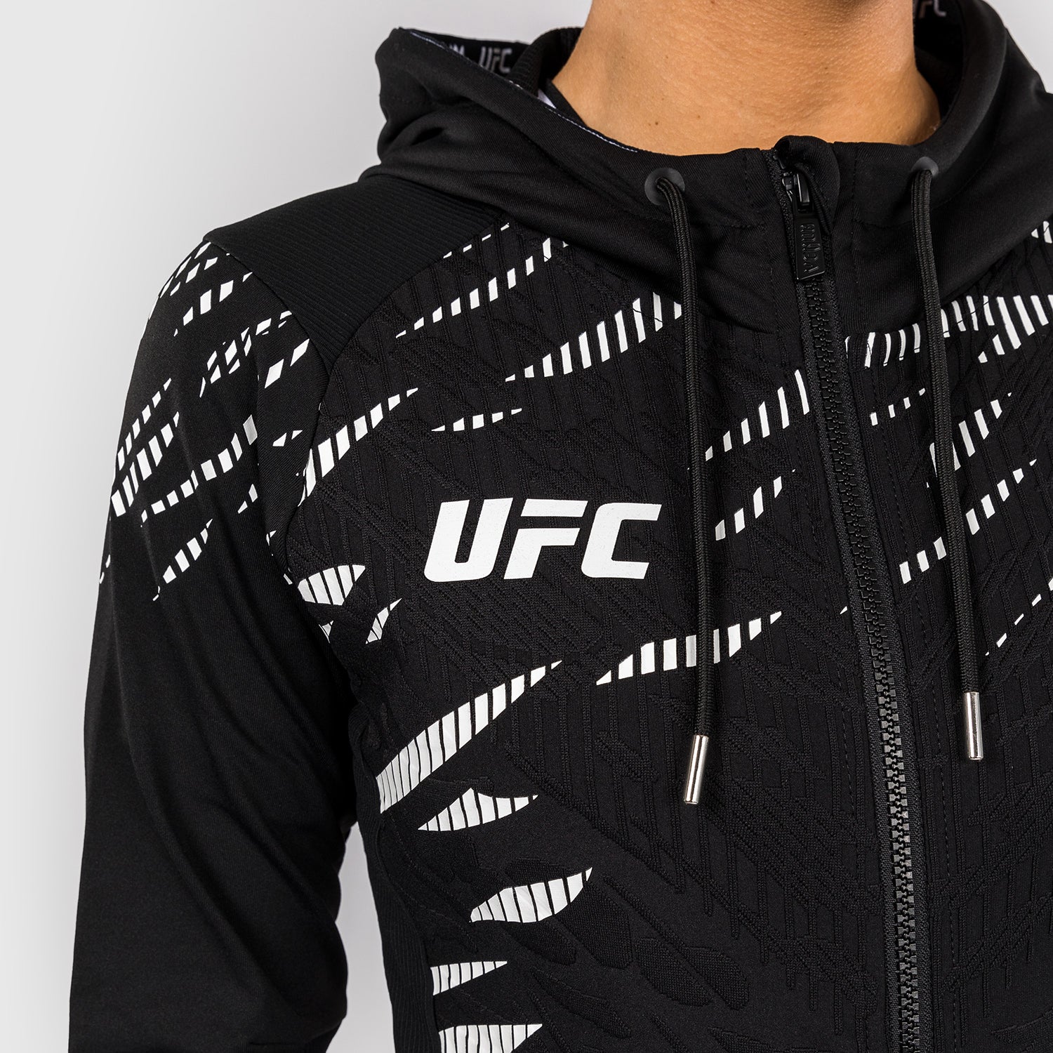UFC Fusion by Venum Personalized Authentic Fight Night Women's Hoodies - Black  product-type_Jackets Venum