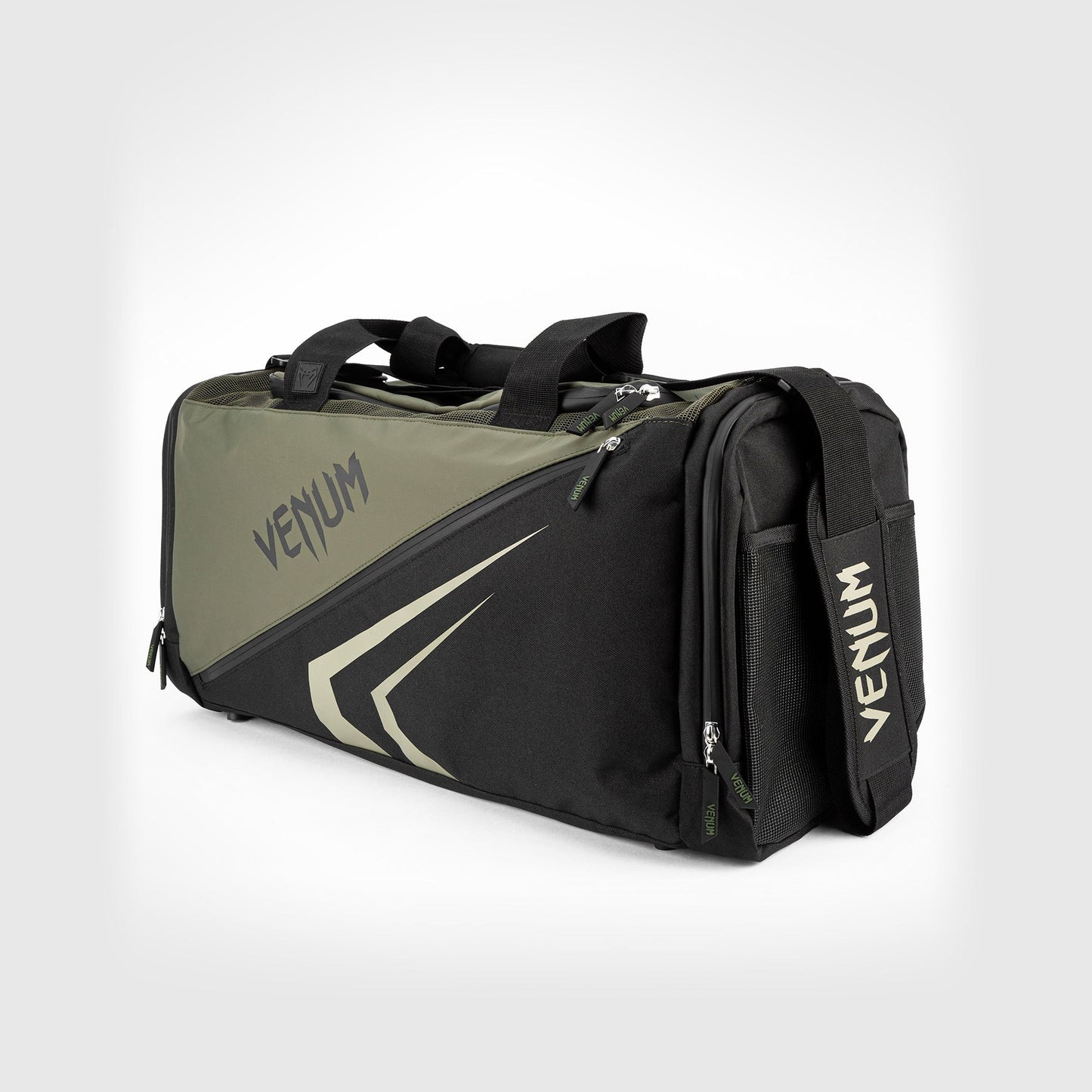 Venum Trainer Lite Evo Sports Bags - Khaki/Black