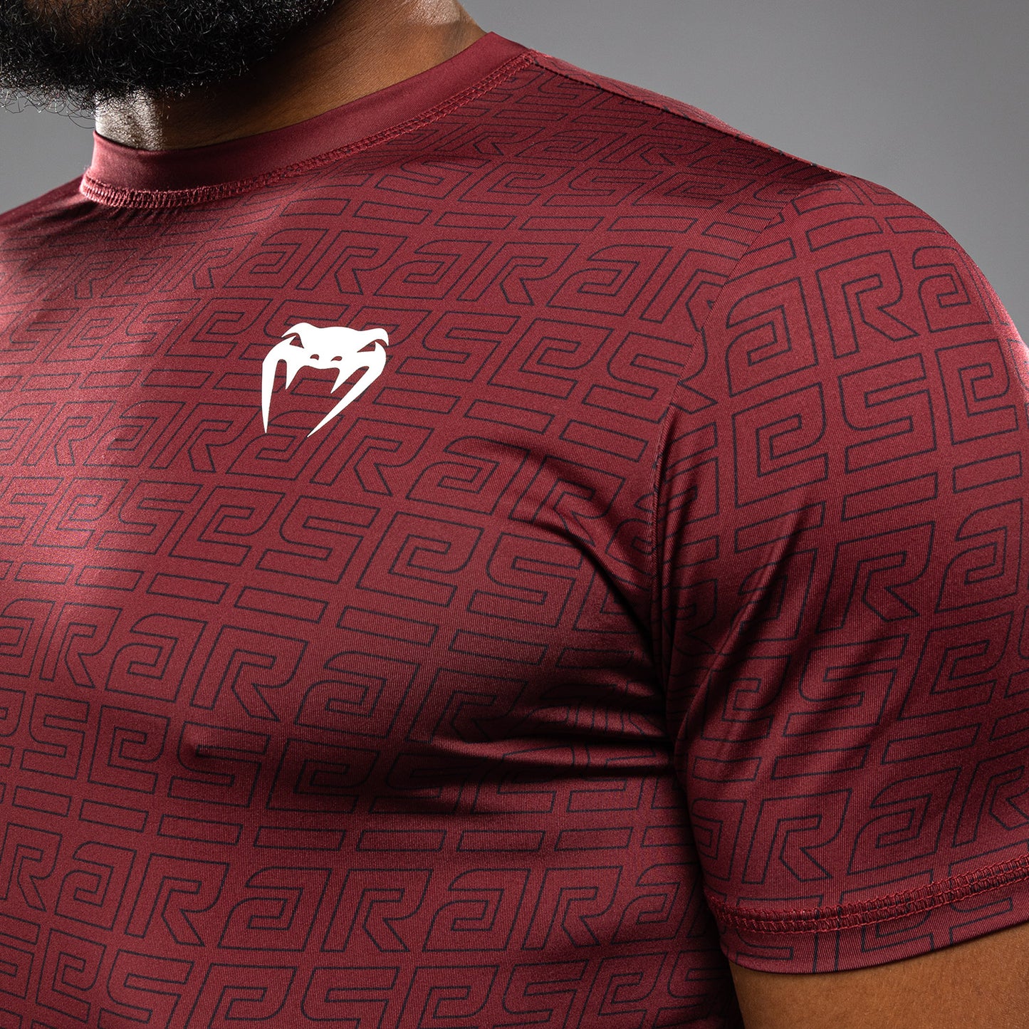 Venum x Ares Men’s Dry-Tech Shirt - Burgundy