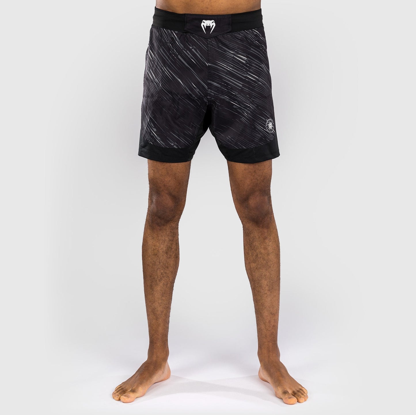 Venum Rapid Fight Shorts - Black/Storm Grey