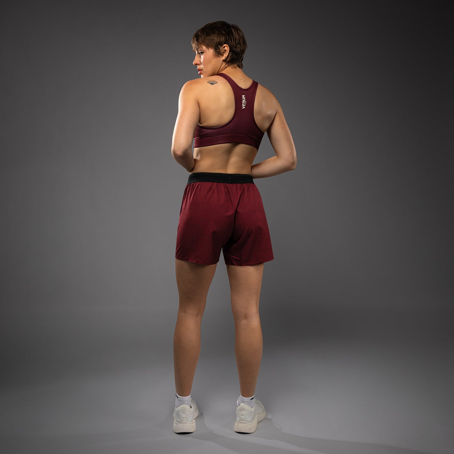 Venum x Ares Women’s Training Shorts - Burgundy