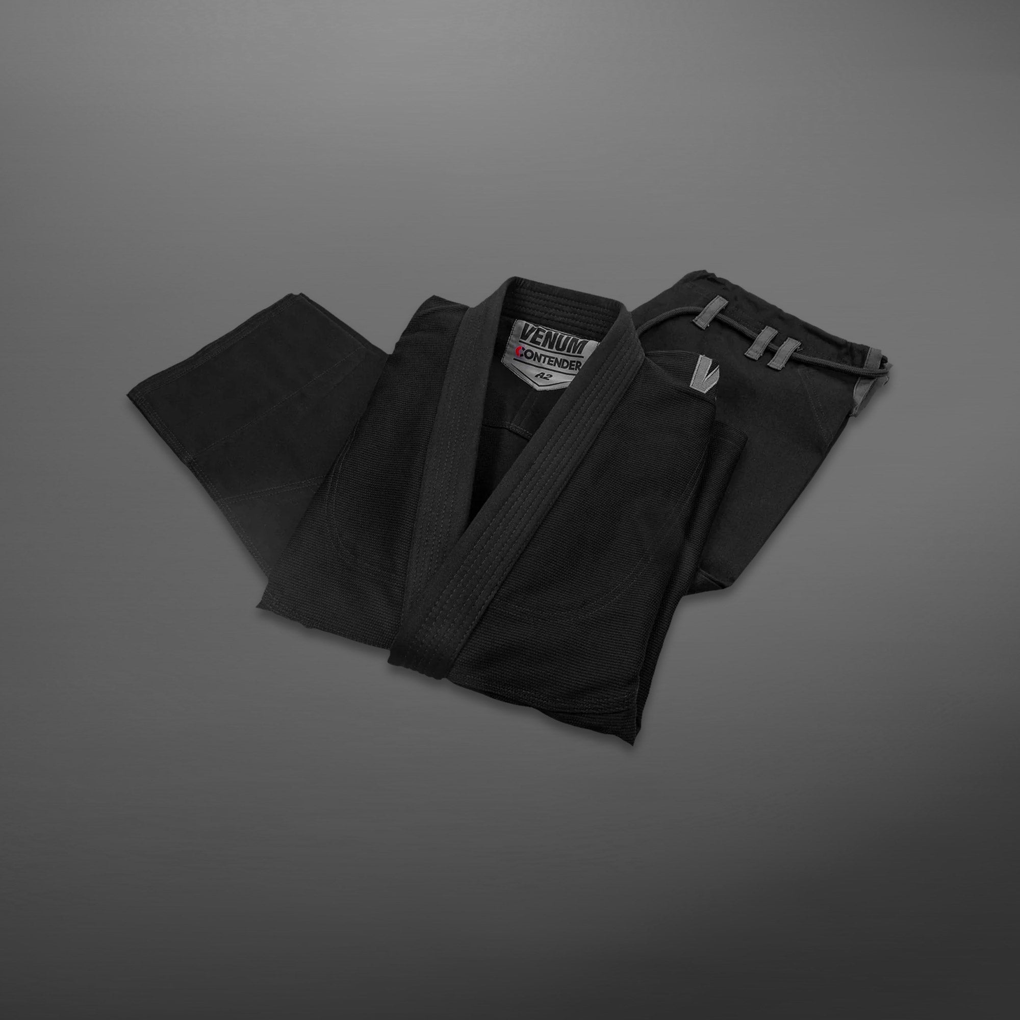 Venum Contender Evo BJJ Gi - Black - Venum Venum Contender Evo BJJ Gi - Black - Venum