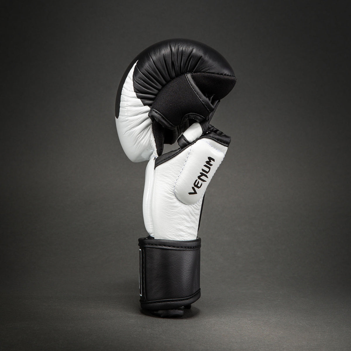 Venum Attack 2.0 Sparring Gloves Leather - Black/White