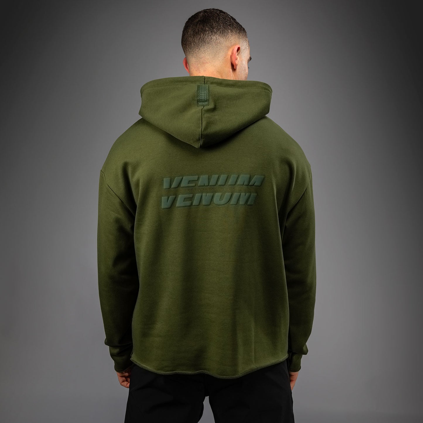 Venum Divide Hoodie - Khaki  product-type_Sweatshirts Venum