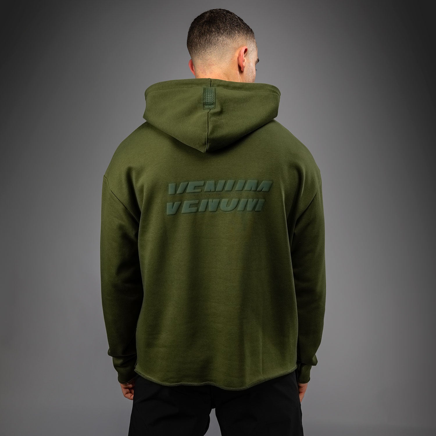 Venum Divide Hoodie - Khaki  product-type_Sweatshirts Venum