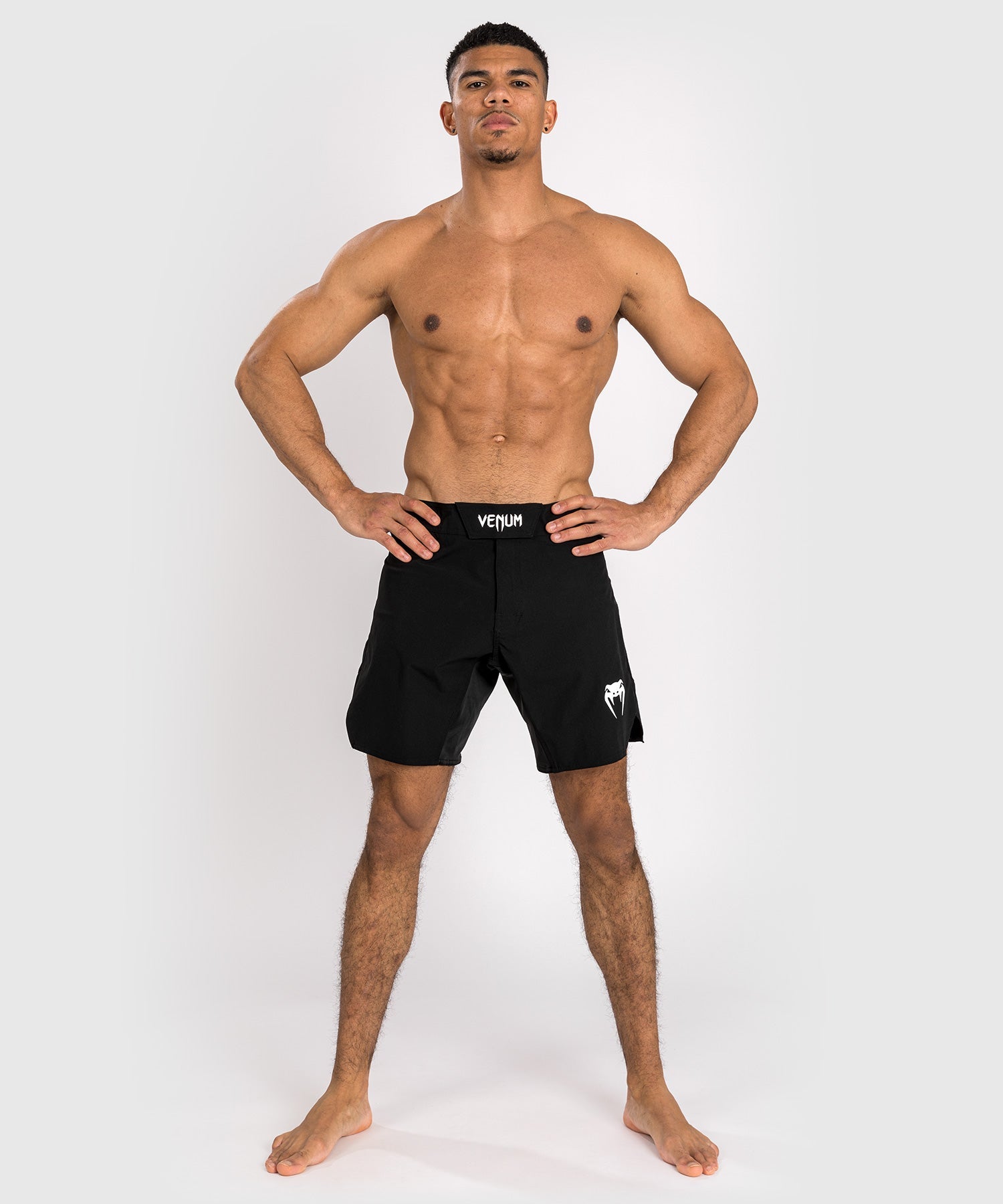 Short de combat pour homme Venum Contender - Noir/Blanc - Shorts