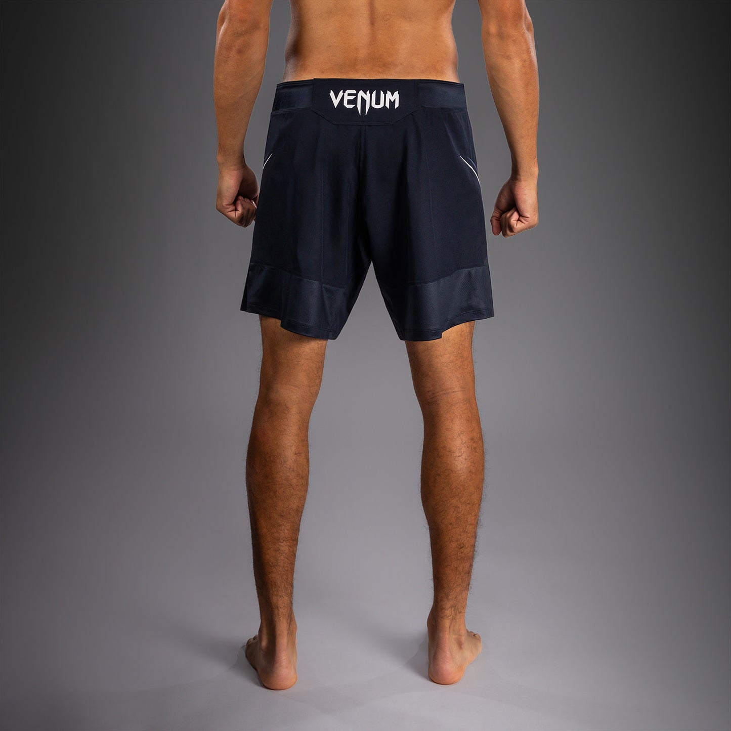 Venum G-Core Fight Shorts - Navy Blue/White  product-type_MMA Shorts Venum